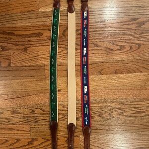 Lot of 3 J Bailey Belts